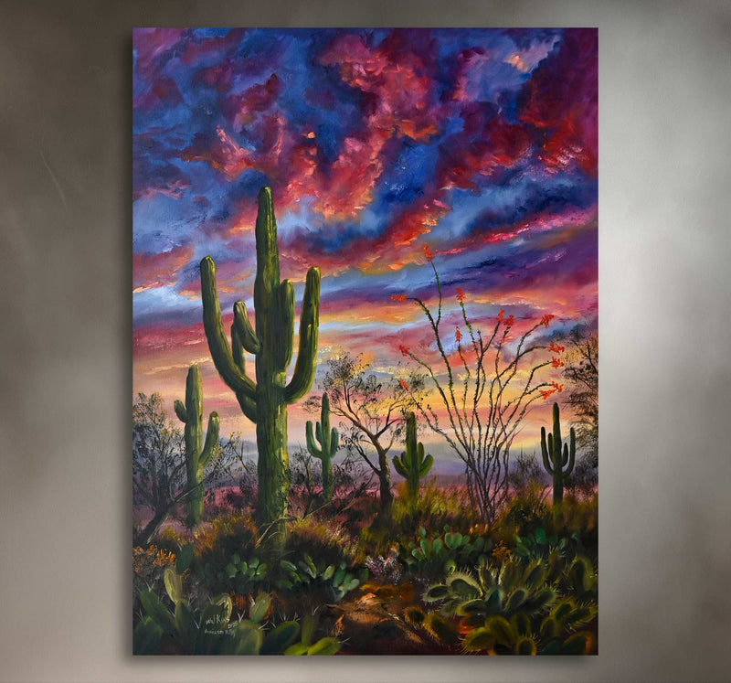 Horizon Hills - Southwest Wall Art Print – Canvas & Aluminum – Chuck Watkins