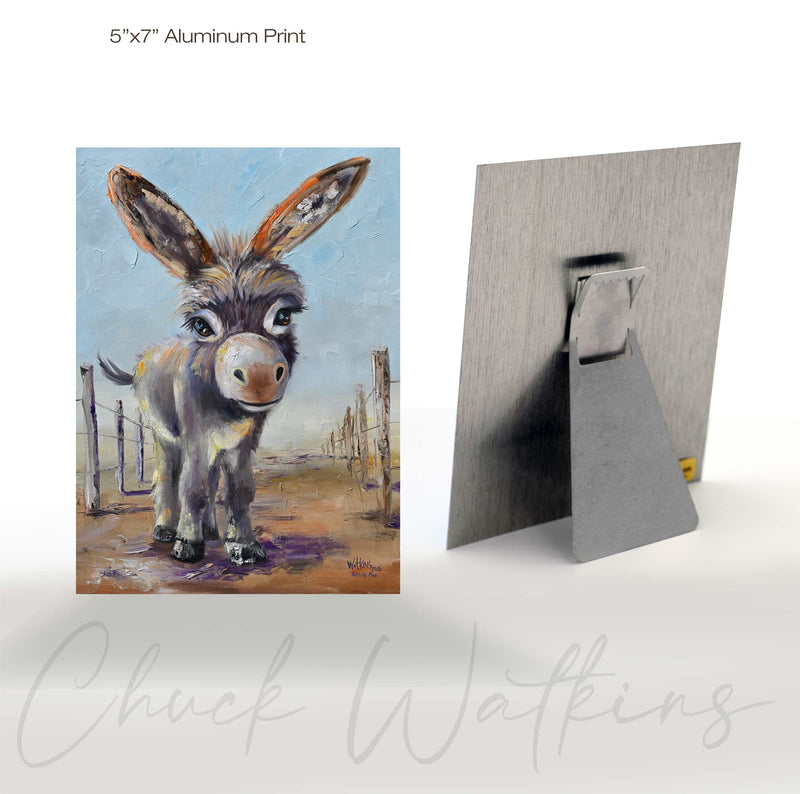 Annie Mae- Funny Bathroom Wall Art Print – Canvas & Aluminum – Chuck Watkins