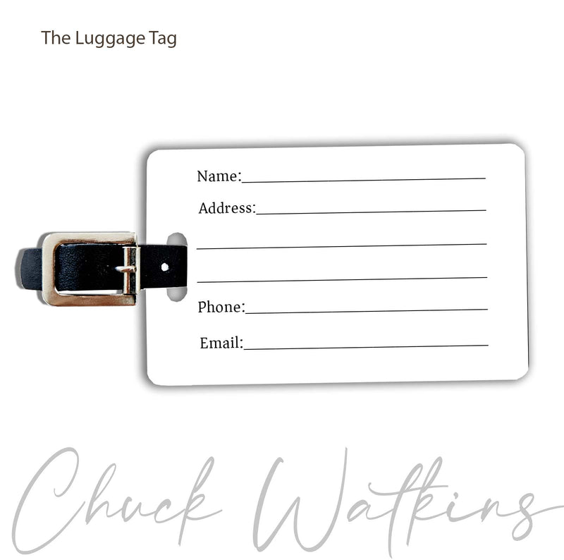 Luggage Tags, Security Tag, Identification Tag, Art Prints - Aluminum – Chuck Watkins