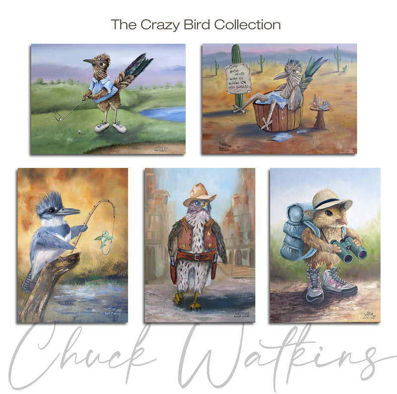 Crazy Bird Collection Collection – Southwest Magnet Collection - Aluminum – Chuck Watkins by Chuck Watkins