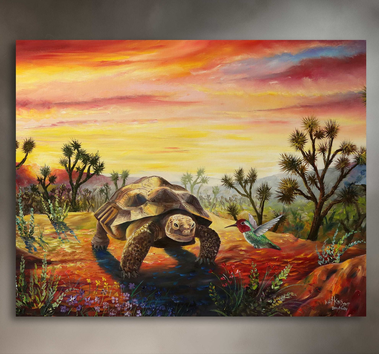 Dobby and Harry - Southwest Wall Art Print – Canvas & Aluminum – Chuck Watkins