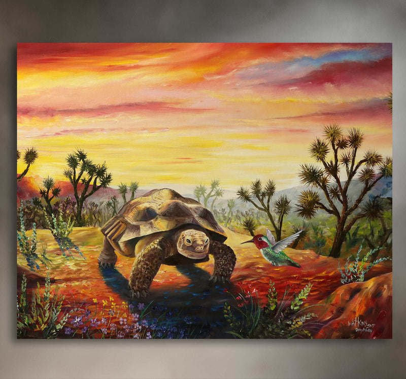 Dobby and Harry - Southwest Wall Art Print – Canvas & Aluminum – Chuck Watkins
