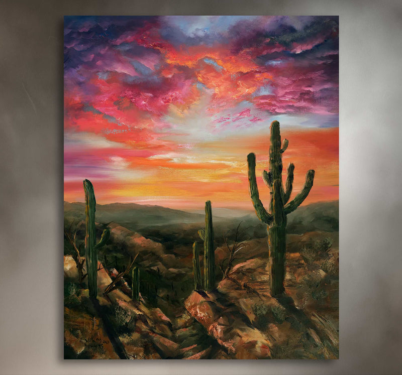 Highway 93 - Southwest Wall Art Print – Canvas & Aluminum – Chuck Watkins