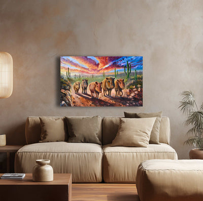The Journey- Southwest Wall Art Print – Canvas & Aluminum – Chuck Watkins
