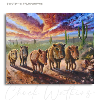The Journey- Southwest Wall Art Print – Canvas & Aluminum – Chuck Watkins
