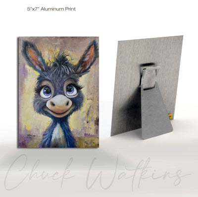 Charley the Burro Funny Wall Art Print – Canvas & Aluminum – Chuck Watkins