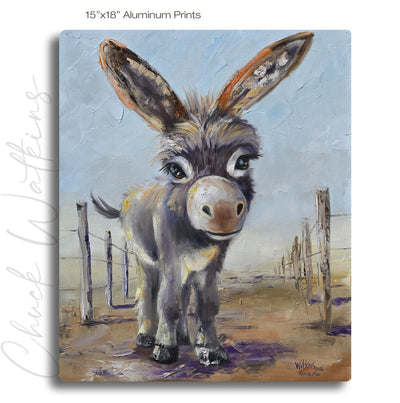 Annie Mae- Funny Bathroom Wall Art Print – Canvas & Aluminum – Chuck Watkins
