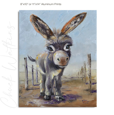 Annie Mae- Funny Bathroom Wall Art Print – Canvas & Aluminum – Chuck Watkins