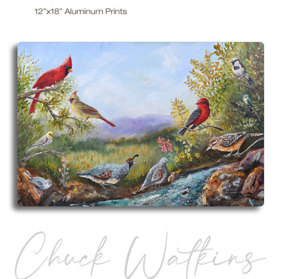Arizona Paradise – Southwest Bird Wall Art Print – Chuck Watkins