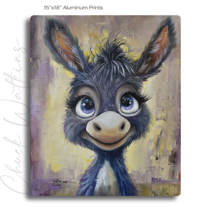 Charley the Burro Funny Wall Art Print – Canvas & Aluminum – Chuck Watkins