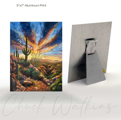 Coyote Ridge - Southwest Wall Art Print – Canvas & Aluminum – Chuck Watkins