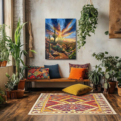 Coyote Ridge - Southwest Wall Art Print – Canvas & Aluminum – Chuck Watkins