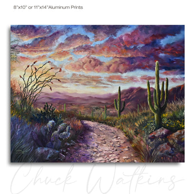 Ironwood Trail - Southwest Wall Art Print – Canvas & Aluminum – Chuck Watkins