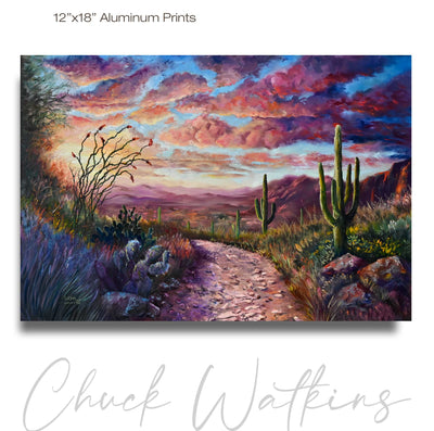 Ironwood Trail - Southwest Wall Art Print – Canvas & Aluminum – Chuck Watkins