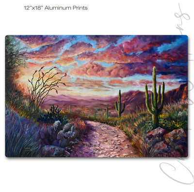 Ironwood Trail - Southwest Wall Art Print – Canvas & Aluminum – Chuck Watkins