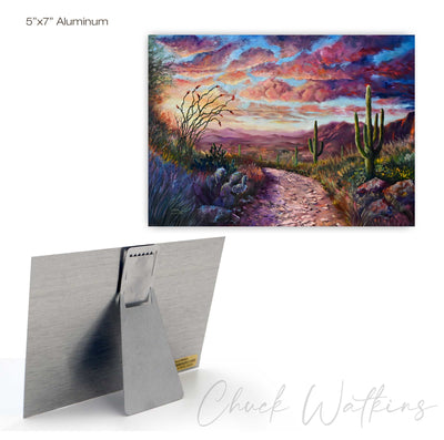 Ironwood Trail - Southwest Wall Art Print – Canvas & Aluminum – Chuck Watkins