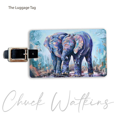 Luggage Tags,  Security Tag, Identification Tag, Art Prints -  Aluminum – Chuck Watkins