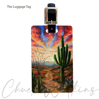 Luggage Tags,  Security Tag, Identification Tag, Art Prints -  Aluminum – Chuck Watkins