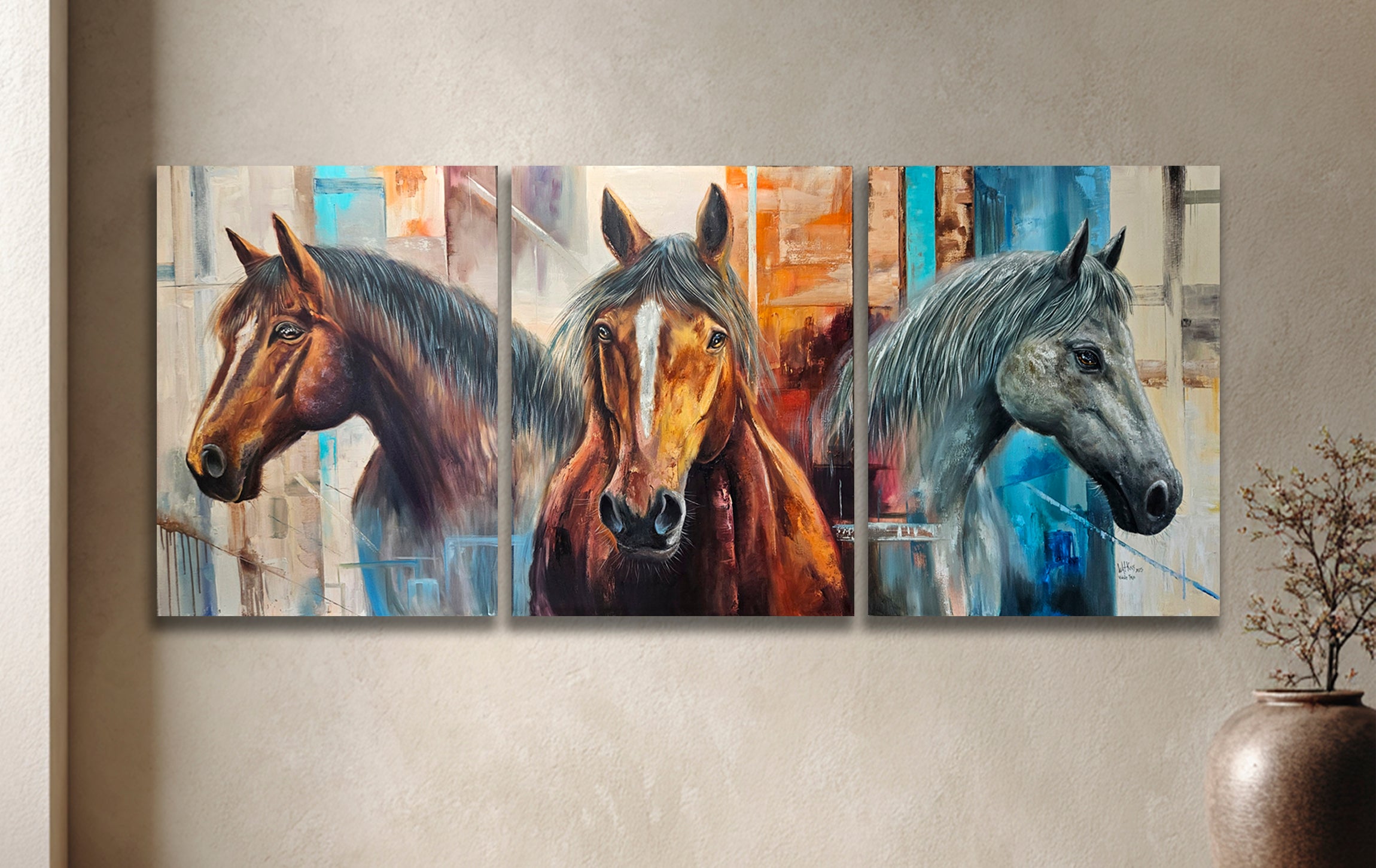 The Nobel Trio Prints by Chuck Watkins - ChuckWatkinsArt.com