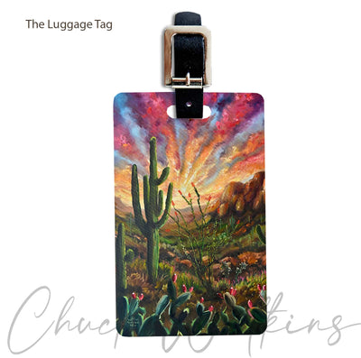 Luggage Tags,  Security Tag, Identification Tag, Art Prints -  Aluminum – Chuck Watkins
