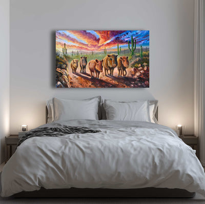 The Journey- Southwest Wall Art Print – Canvas & Aluminum – Chuck Watkins