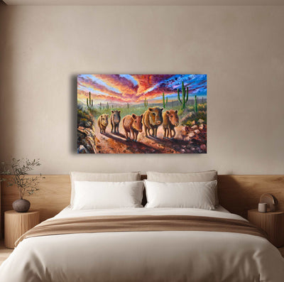 The Journey- Southwest Wall Art Print – Canvas & Aluminum – Chuck Watkins