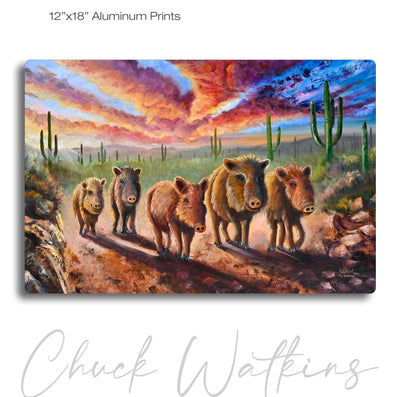 The Journey- Southwest Wall Art Print – Canvas & Aluminum – Chuck Watkins