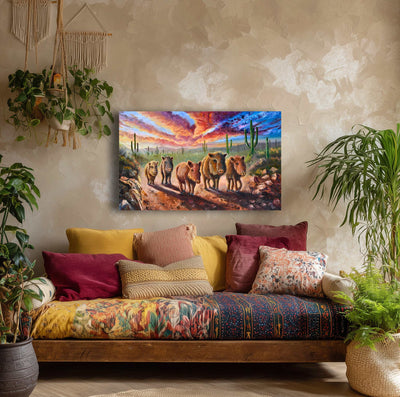 The Journey- Southwest Wall Art Print – Canvas & Aluminum – Chuck Watkins