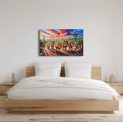 The Journey- Southwest Wall Art Print – Canvas & Aluminum – Chuck Watkins