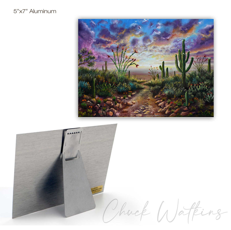 The Trail Home- Southwest Wall Art Print – Canvas & Aluminum – Chuck Watkins