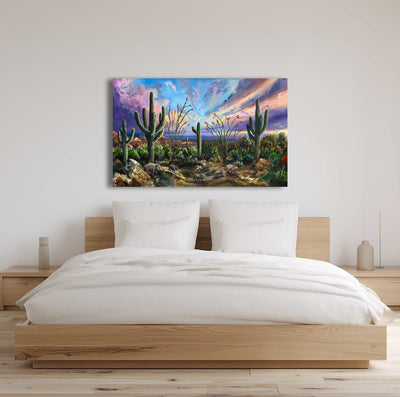 The Trek- Southwest Wall Art Print – Canvas & Aluminum – Chuck Watkins