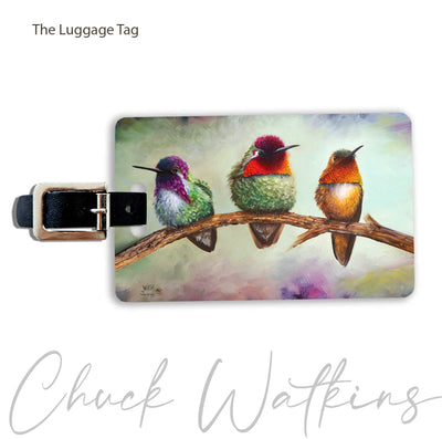 Luggage Tags,  Security Tag, Identification Tag, Art Prints -  Aluminum – Chuck Watkins
